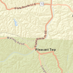 Whipstown Ohio Street Map