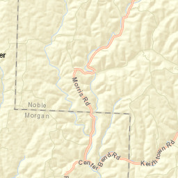Rich Valley Ohio Street Map