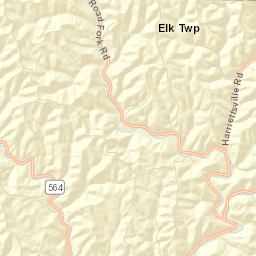 Road Fork Ohio Street Map