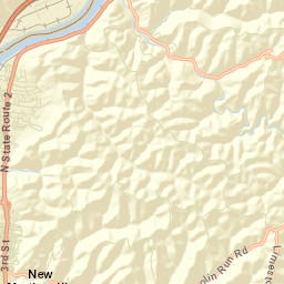 New Martinsville Street Map