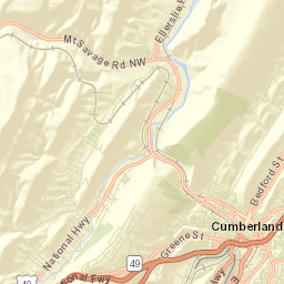 Cumberland Street Map