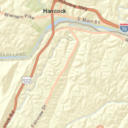 Hancock Street Map