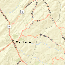 Manchester Street Map