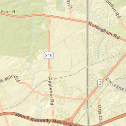 Summit View Delaware Street Map