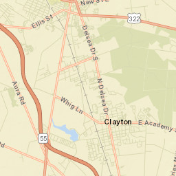 Glassboro Street Map