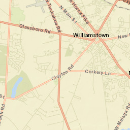 Williamstown Street Map