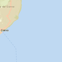 Corvo Street Map