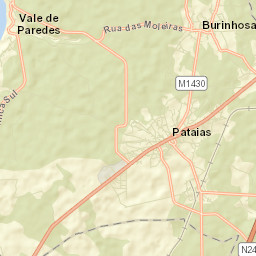 Pataias Street Map