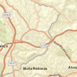 Santa Catarina da Serra Street Map