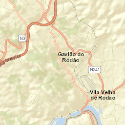 Vila Velha de Ródão Street Map