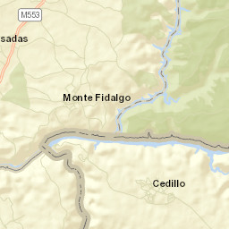 Cedillo Street Map
