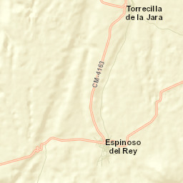 Espinoso del Rey Street Map