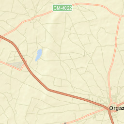 Orgaz Street Map