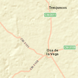 Tresjuncos Street Map