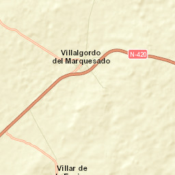 Villalgordo del Marquesado Street Map
