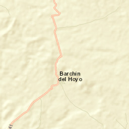 Barchín del Hoyo Street Map