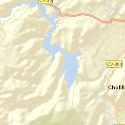 Chulilla Street Map