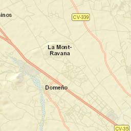 Domeño Street Map