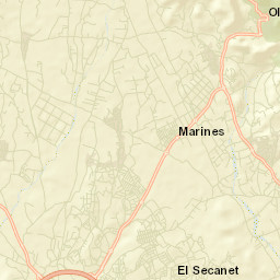 Olocau Street Map