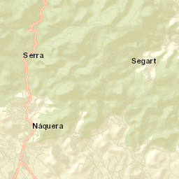 Náquera Street Map