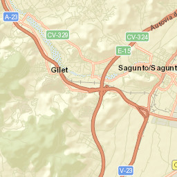 Petrés Street Map