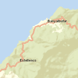 Banyalbufar Street Map