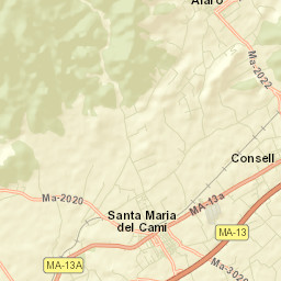 Alaró Street Map