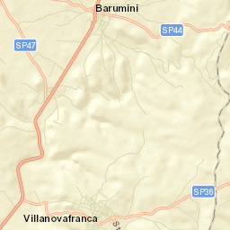 Las Plassas Street Map