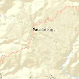 Perdasdefogu Street Map