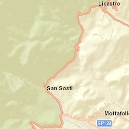 San Sosti Street Map