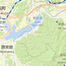 Shizukuishi Street Map