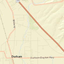 Roble California Street Map