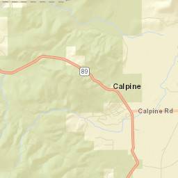 Calpine California Street Map