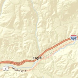 Eagle Colorado Street Map