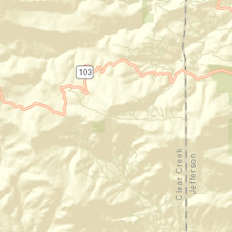 Rosedale Colorado Street Map
