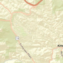 Wah Keeney Park Colorado Street Map