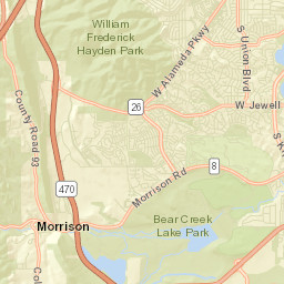 Plains View Road Golden CO 80401 Street Map