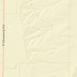 1714 South County Road 157, Strasburg Street Map