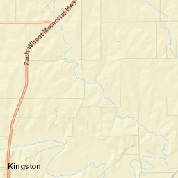 Kingston Street Map