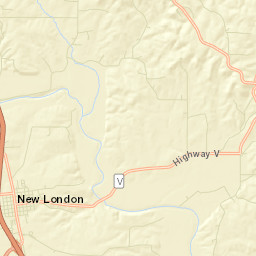 New London Street Map