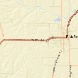 Pittsfield Street Map