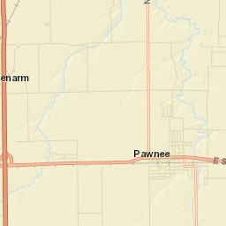 Pawnee Street Map
