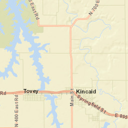 Kincaid Street Map