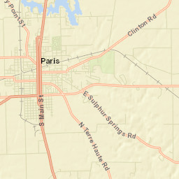 Paris Street Map
