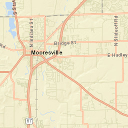 4 East Harrison Street, Mooresville, IN Street Map