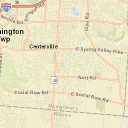 Centerville Street Map