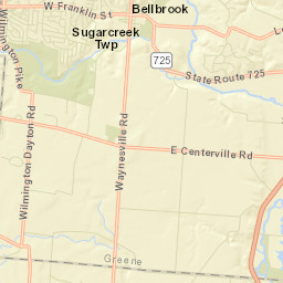 4205 Centerville Road, Sugarcreek, OH Street Map