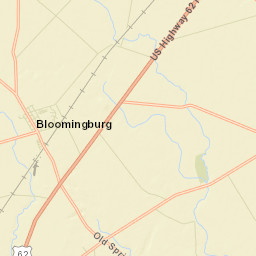Bloomingburg Ohio Street Map