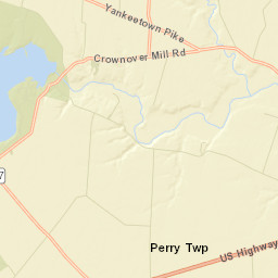 Grange Hall Ohio Street Map