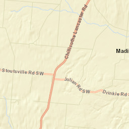 Drinkle Ohio Street Map